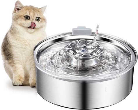 Cat Water Fountains Stainless Steel | The Tube