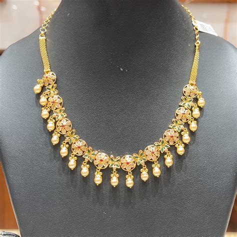 MUKUNDA JEWELLERS 20.892gms NECKLACE 22K Yellow Gold – BangaruRani