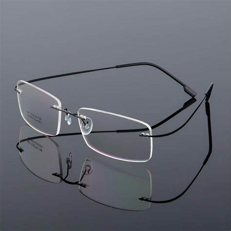 Rimless Titanium Glasses Frames Flexible Optical Frame – SunglassesMart