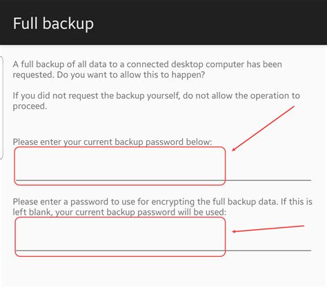 Image result for Android Backup Password Code
