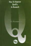 How to Improve Quality in Research, [See also in ‘Research’] : G ...