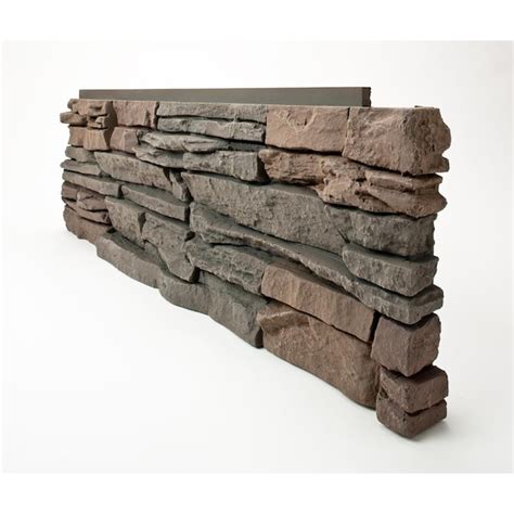 GenStone GenStone Panels 25-sq ft Keystone Faux Stone Veneer at Lowes.com