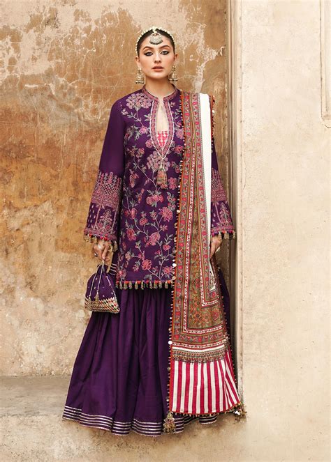 Hussain Rehar Phoolan Devi Winter Khaddar Collection – Bahare – YourLibaas