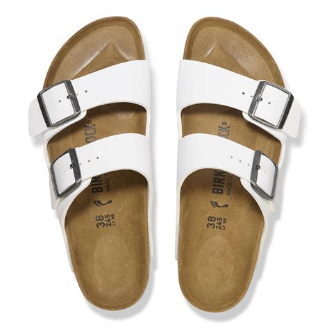 「Arizona / アリゾナ」（ビルコフロー、ホワイト）| BIRKENSTOCK（日本）