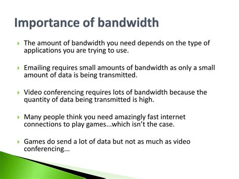 Data Bandwidth 的图像结果