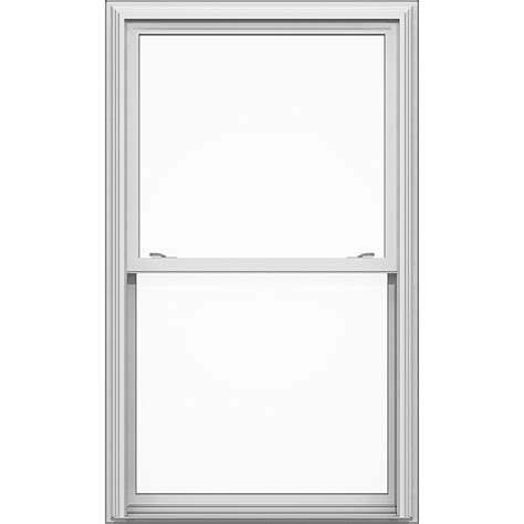 BetterBilt 180 series White White Vinyl New construction Double Hung ...