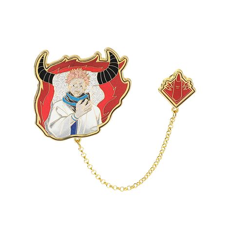 Buy XSLGOGOAnime Jujutsu Kaisen Gojo Satoru Brooches Pin Jujutsu Kaisen ...