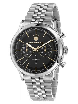 Buy Maserati Epoca Chronograph Date Analog Dial Color Black Mens Watch ...