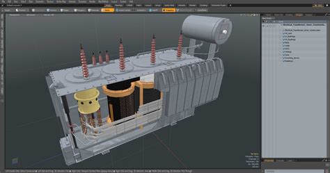 3D Electrical Transformer Inner Construction | 3D Molier International
