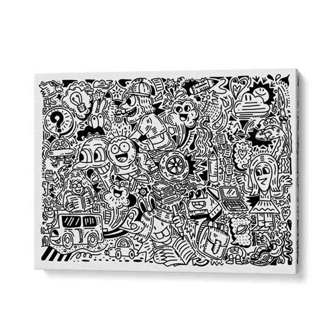 Joy Ride Doodle Art Paintings for Creative Expression – Asianmonk
