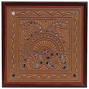 Mudwork Crafts By Majikhan Mutva Engineered Wood MDF Wall Frame with ...