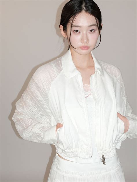[MOROMORO] translucent plaid top – Uncut-Trends