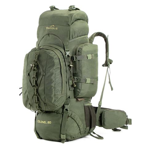Colonel Series 80 Litres + Detachable Day Pack | Army Green – Tripole Gears
