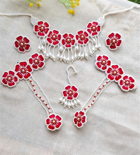 Yellow Blossom Handmade Haldi Jewellery Set