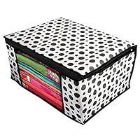 Kuber Industries Polka Dots Design 3 Piece Non Woven Fabric Saree Cover ...