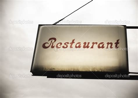 Restaurant Text Sign 的图像结果
