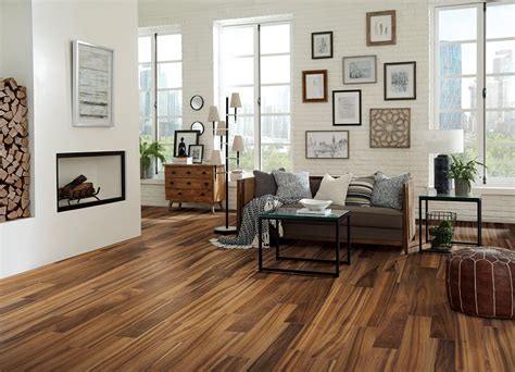 Gilmore Eucalyptus Wire Brushed Engineered Hardwood | Floor and Decor