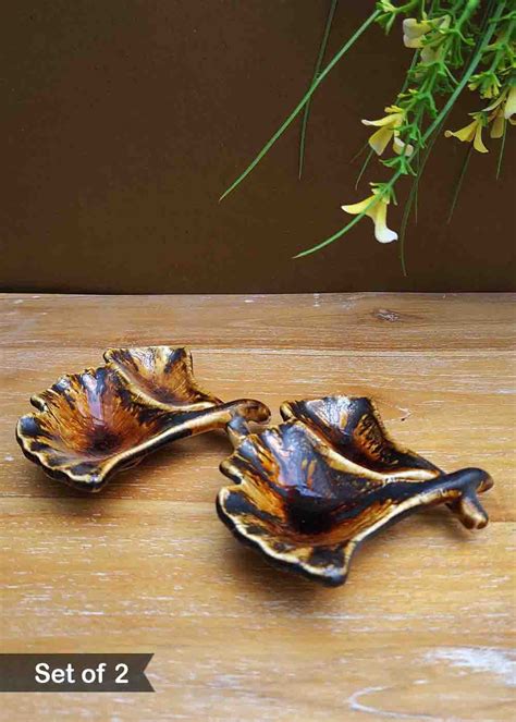 Get Handmade Tulips Stoneware Serving Dip Bowl - Set Of 2 at ₹ 1280 ...