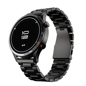 GoBoult Crown R Pro | Zinc Alloy Chain Design, AMOLED & Health Tools