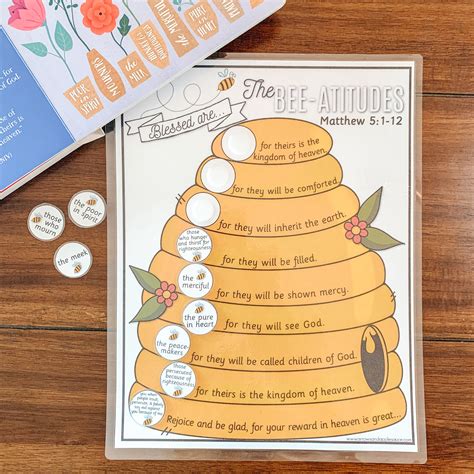 Buy Beatitudes Kids Activity, Printable Bible Verse Game, Bible Study ...