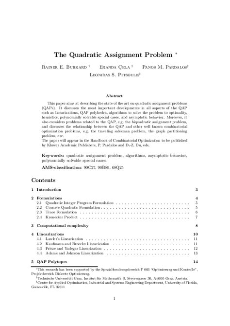 Quadratic Assignment Problem Applications 的图像结果