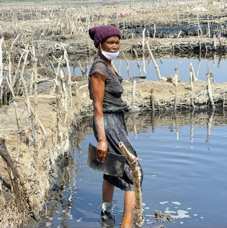Las Salinas del lago Katwe