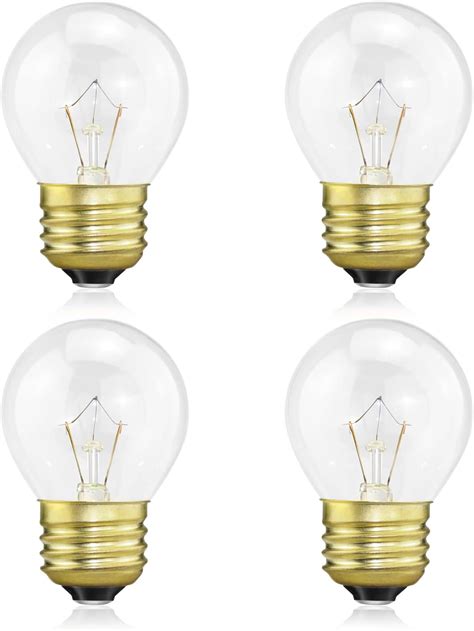 Amazon.com: General Electric 40A15 40-watt Appliance Light Bulb : Home ...