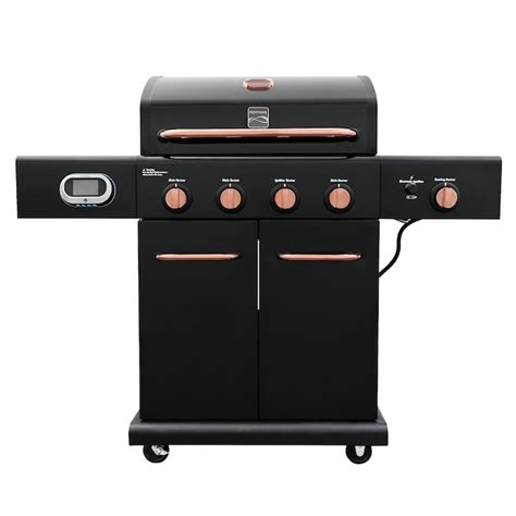 Kenmore Smart Grill with Side Searing Burner Black with Copper Accent 4 ...