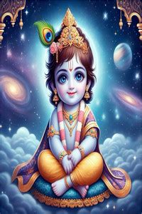 Bal Krishna Posters For Pregnant Women | Religious Bal Krishna God ...