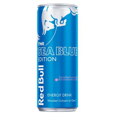 Red Bull The Sea Blue Edition Blikjes Tray PRIJS 14,95 Aanbieding