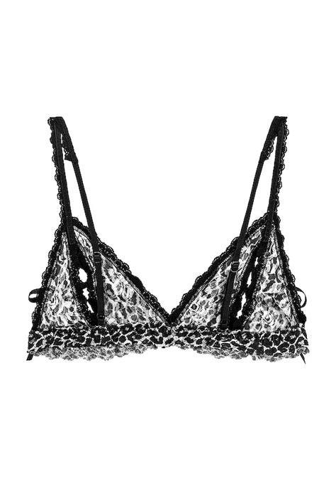 Hanky Panky Open Bralette with Functional Ties in Racy Classic Leopard ...