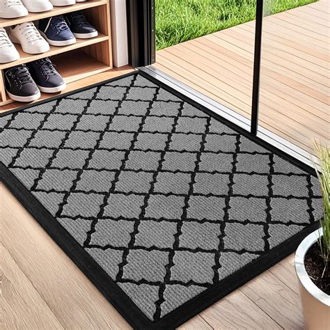 Amazon.com: SAKSUN Door Mat Outside Entrance: 36x24 inch Odorless Front ...
