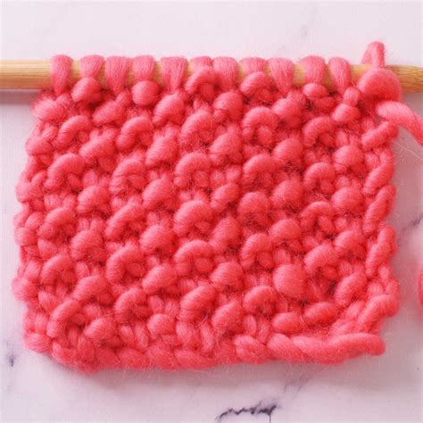 Moss Stitch Knitting Pattern 的图像结果