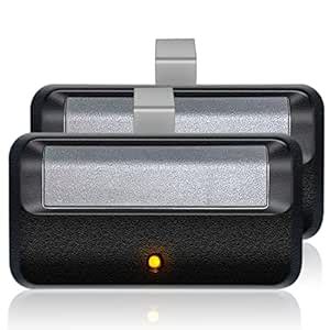 2Pack-950ESTD Chamberlain Garage Door Opener Remote (Yellow Learn ...