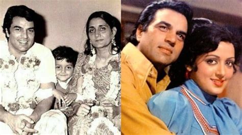 Decades-old unseen pic of Dharmendra with ex-wife Prakash Kaur and wife ...
