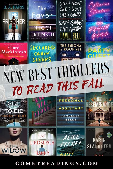 25+ Best New Thriller Books Of Fall 2022 – Comet Readings