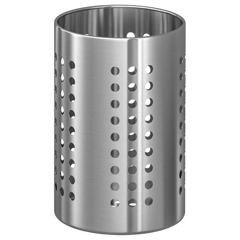 ORDNING utensil holder, stainless steel, 71/8" - IKEA