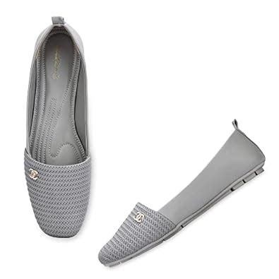 Buy Shoeshion Stylish Handmade TPR Sole Bellies/Jutti/Ballet Flat/Pull ...