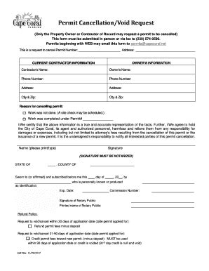 Fillable Online Forms and Applications - City of Cape Coral Fax Email ...