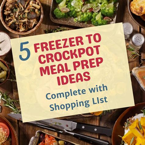 5 Freezer to Crockpot Meal Prep Ideas – Ultimate Stadium Sak