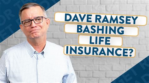 Does Dave Ramsey Approve of Life Insurance? - YouTube