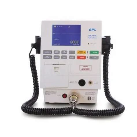 Hospital Defibrillator - BPL Mono - Phasic DF 2509/R Defibrillators For ...