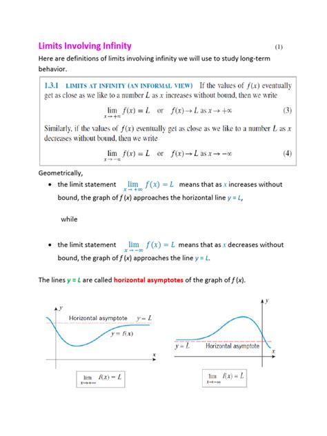 Image result for AP Calc AB Limits Approaching Infinity
