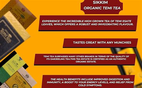 BLACK TEA SIKKIM| ORGANIC |TEMI TEA LEAF TEA| ORIGINAL PACKET ...