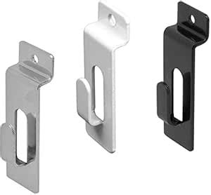 Slatwall Utility Notch Hook, Picture Hanger for Slatwall & Slat Grid ...