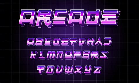 Retro Video Game Font