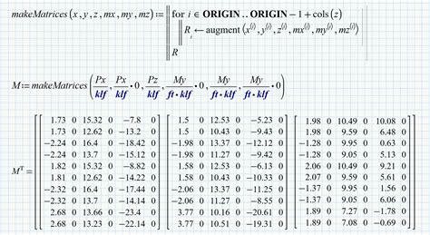 Image result for Multiplying Matrices in Mathcad