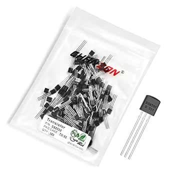 Chanzon 100pcs SS8550 TO-92 PNP Transistor -1.5A Transistor : Amazon.in ...