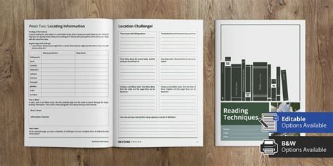 Year 7 Library Activities 4: Reading Techniques | KS3 English