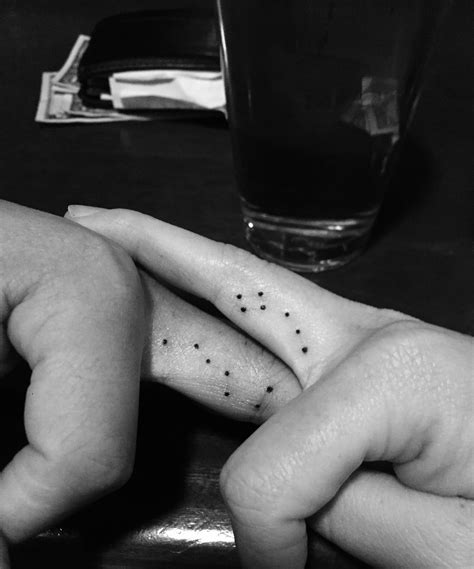 Big Dipper Little Dipper tattoos | Friend tattoos, Bff tattoos ...